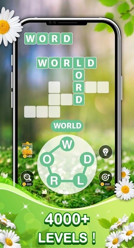 Word Link Connect Guzzle Game Mod