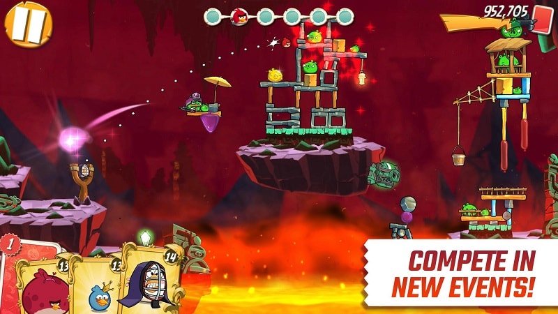 الطيور الغاضبة 2 mod apk