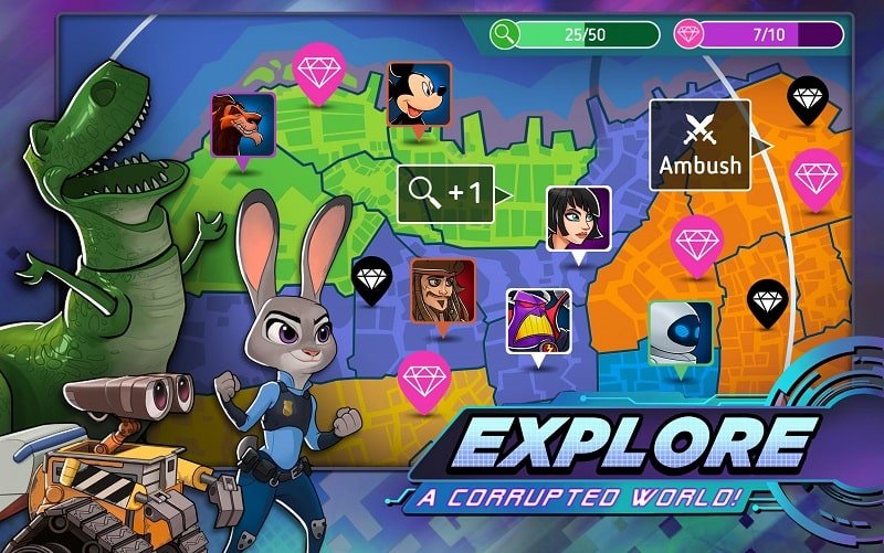 Disney Heroes Battle Mode Free