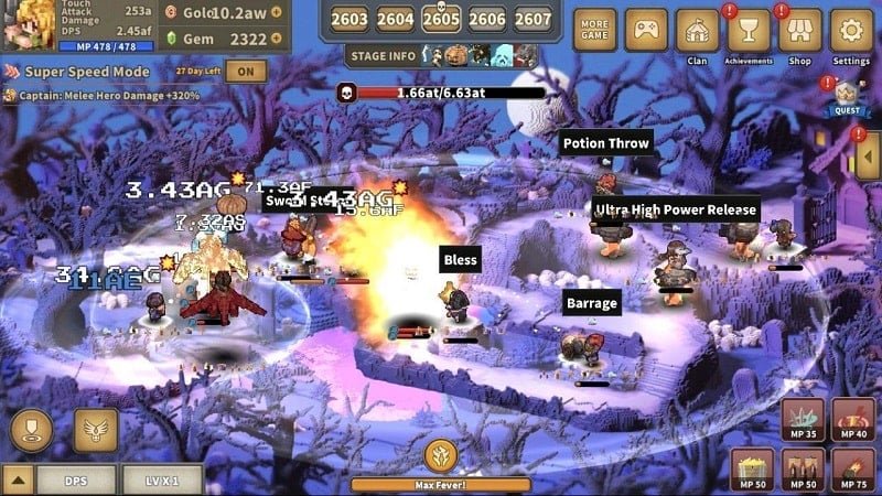 اضغط على Defenders MOD APK مجانًا