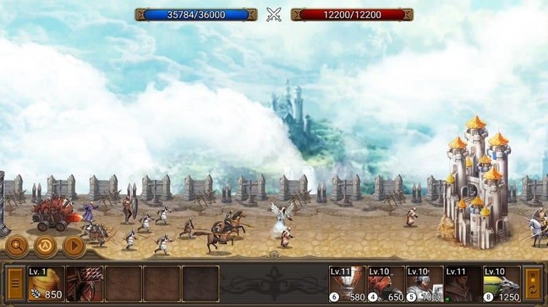 معركة Seven Kenddoms Mod APK