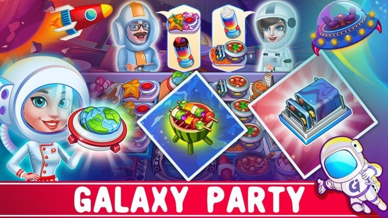 حفلة طبخ حمى طعام APK