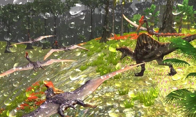 spinosaurus محاكاة الحرة