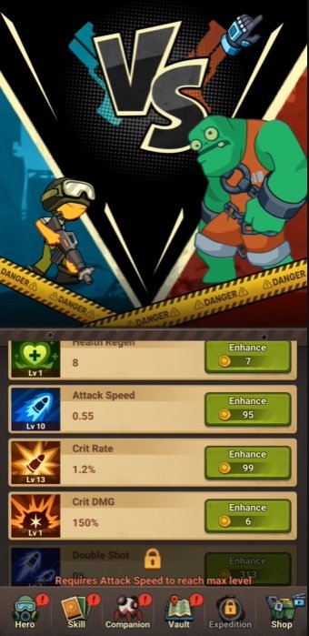 واجه مدرب الوحش القوي في Stickman vs Zombie: Dark War Mod APK
