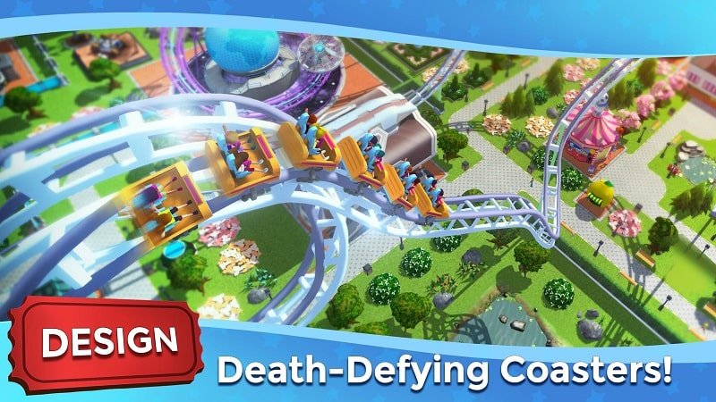 Rollercoaster Tycoon Touch Mod APK