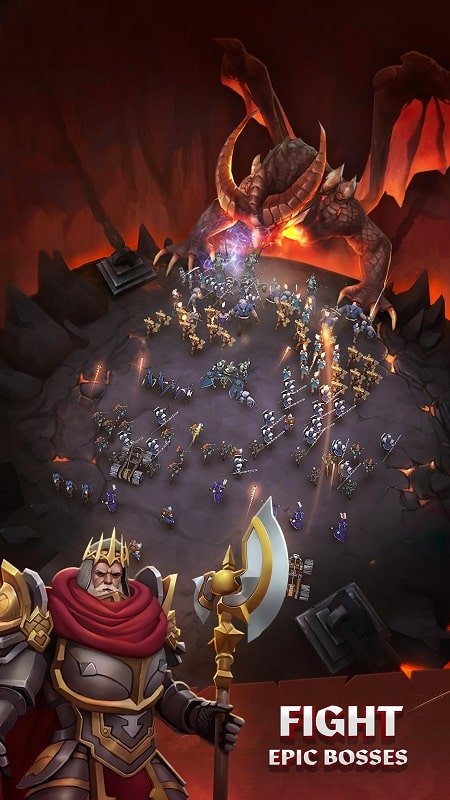 مملكة Clash Mod APK