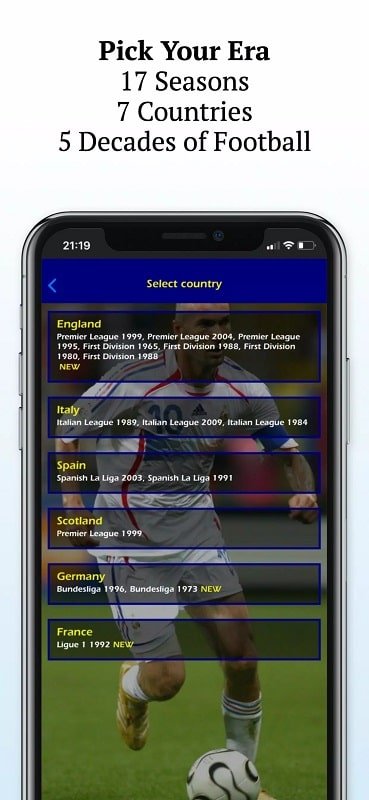 إدارة كرة القدم الرجعية APK