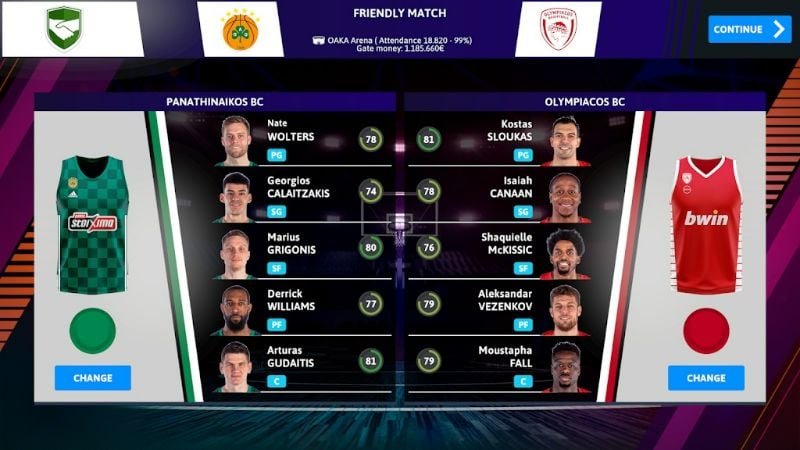 Ibasketball Manager 23 APK مجانًا