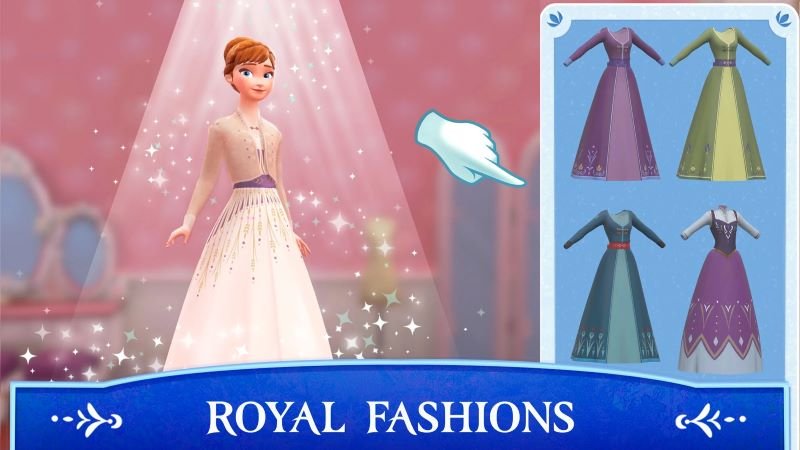 ديزني المجمدة Royal Castle Mod APK