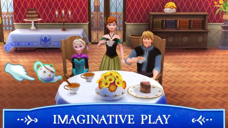 ديزني المجمدة القلعة الملكية apk mod