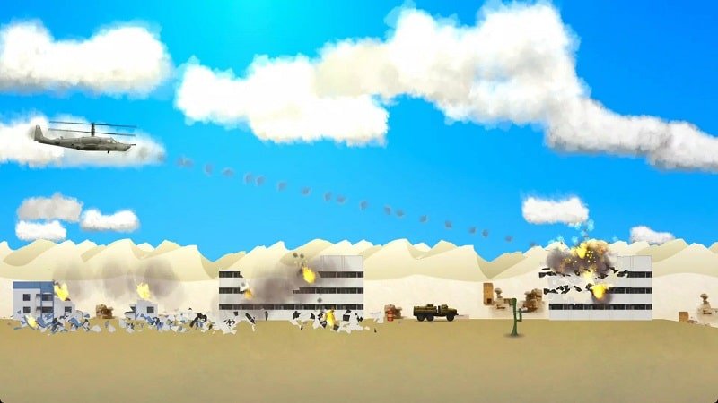 إجمالي التدمير وزارة الدفاع