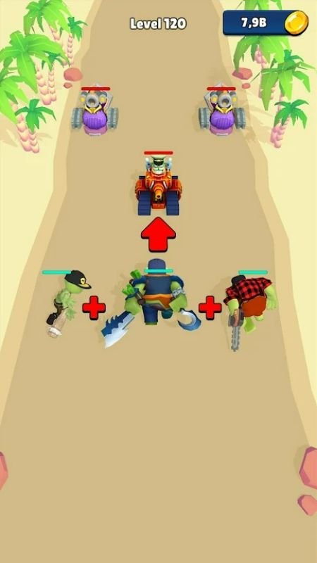 دمج النباتات الخاملة Zombies APK
