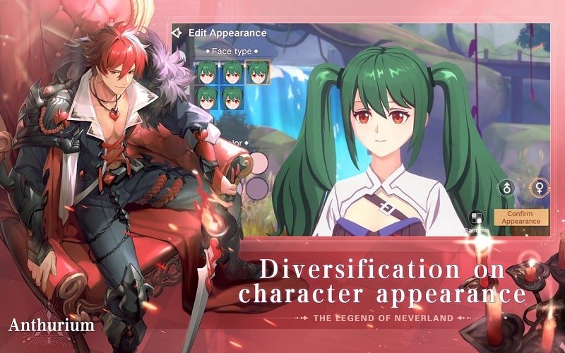 The Legend of Neverland Mod Android