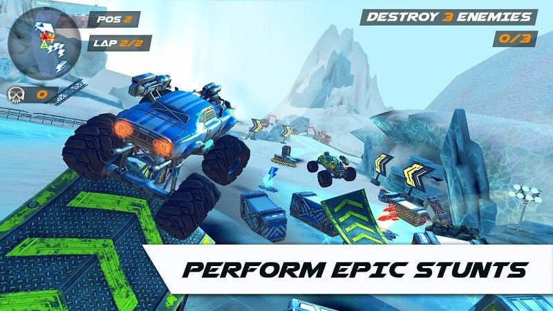 Race Rocket Arena Car Extreme Mod Android