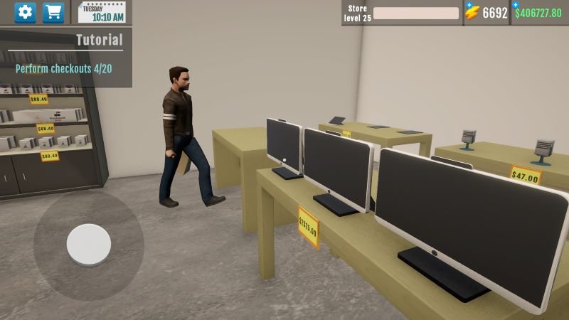 محاكاة متجر الإلكترونيات 3D Mod مجاني