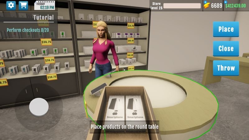 محاكاة متجر الإلكترونيات 3D APK