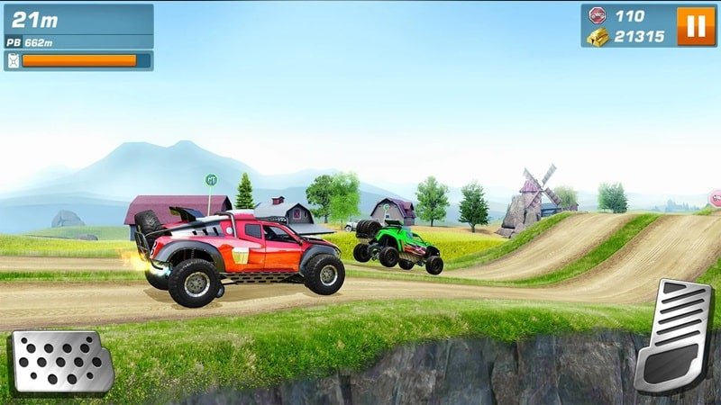 Monster Truck Xtreme Racing Mod Android