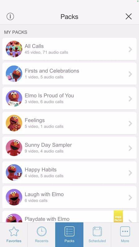 مكالمات Elmo من قبل Sesame Street Free