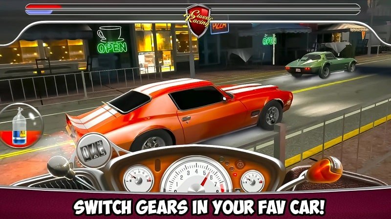 لعبة Classic Drag Racing Car Mod APK