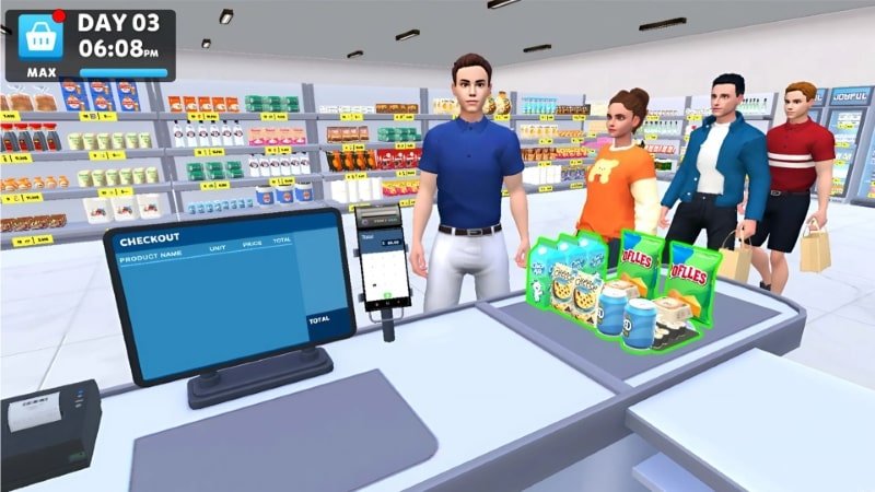 رحلة السوبر ماركت الخاصة بي APK
