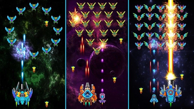 Galaxy Attack Aival Shooter Mod