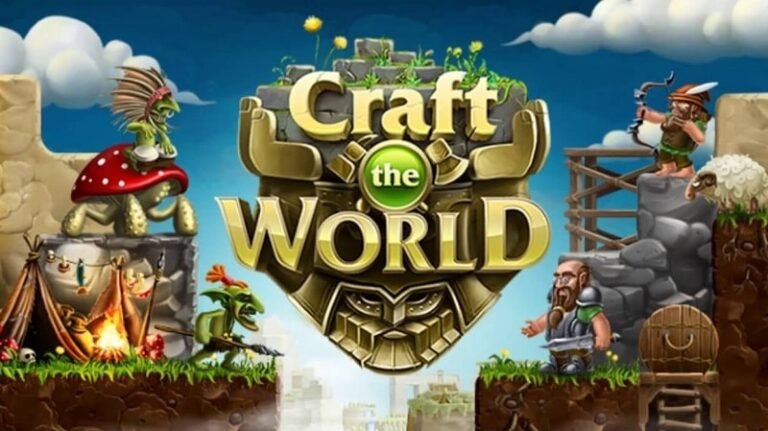 قم بتنزيل Craft the World Mod APK 1.9.64 (القائمة/النجوم غير المحدودة)