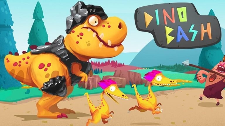 قم بتنزيل Dino Bash Mod APK 1.10.11 (أموال غير محدودة)