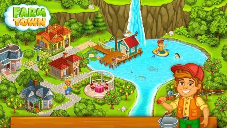 تنزيل Farm Town Mod APK 4.41 (أموال غير محدودة)