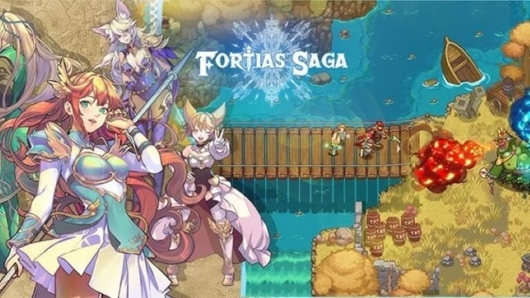 تنزيل Fortias Saga Mod APK 1.0.83 (القائمة/وضع الله/الضرر/المضاعف الدفاعي)
