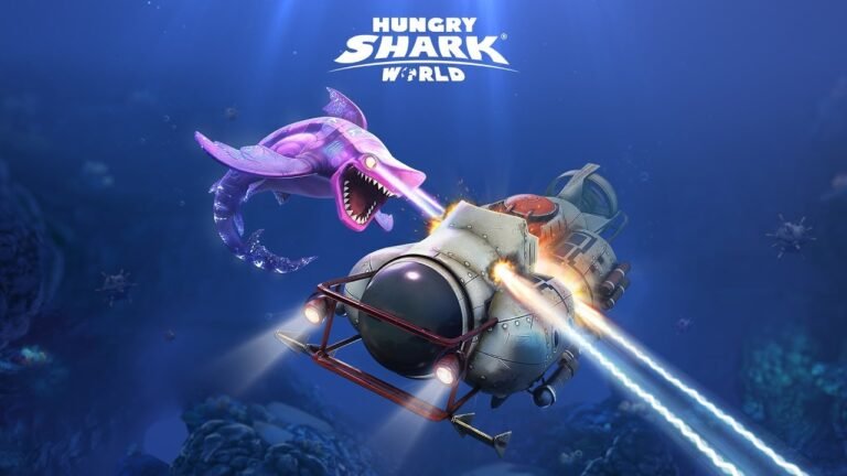 Gungry Shark World Mod 6.8.8 (قائمة/أموال غير محدودة. وضع الله)