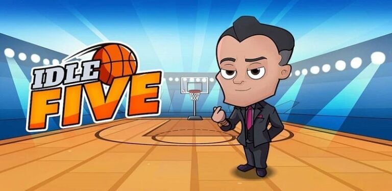 قم بتنزيل الخمول Five لكرة السلة Tycoon Mod APK 1.45.3 (القائمة ، والمال/سرعة الهجوم)