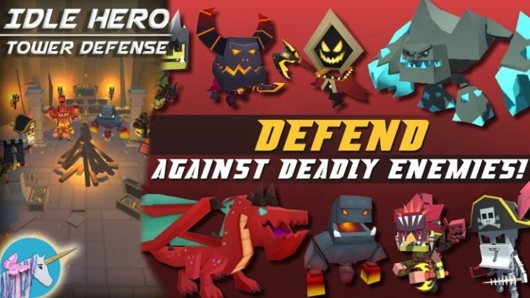 قم بتنزيل IDLE HERO TD MOD APK 12.31 (القائمة/الضرر/سرعة الهجوم/الذهب/مضاعف Explies)
