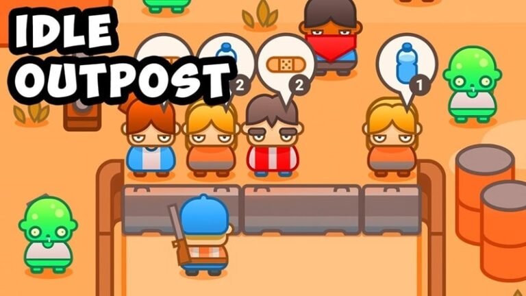 تنزيل IDLE Outpost Mod APK 1.21.17 (أموال غير محدودة)