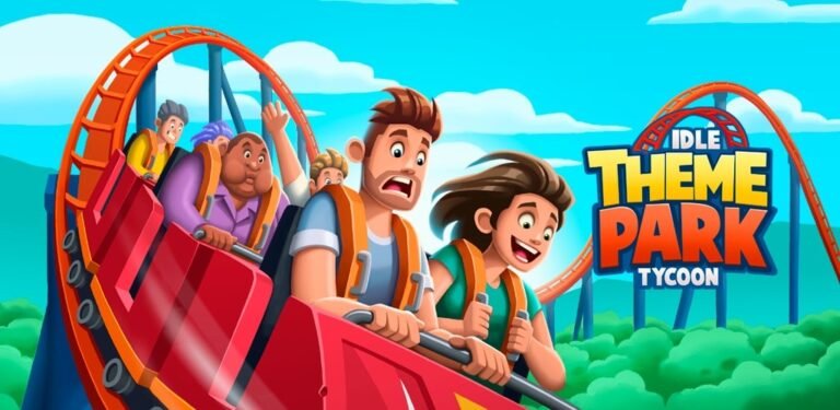 Idle الترفيه بارك تريق MOD APK 7.4.1 (أموال غير محدودة)