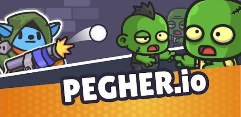 تنزيل pegher.io mod apk 1.0.9.1 (وضع الله/أضرار عالية)