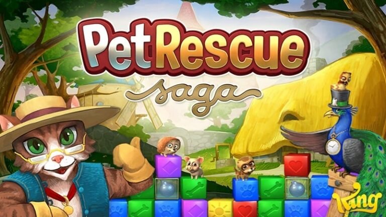 Pet Rescue Saga Mod Apk 4.5.1.0 (Menu/Unlimited Boosters ، Lives)