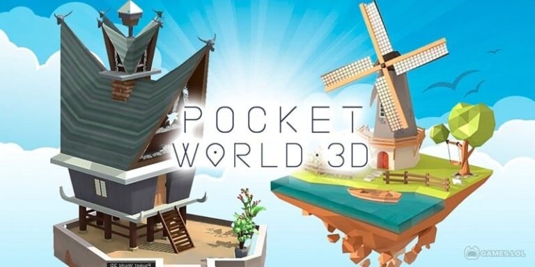 تنزيل Pocket World 3D Mod APK 2.9.4 (مكافآت مجانية)