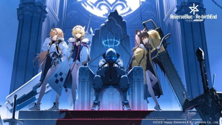 قم بتنزيل REVERSBLUE x re-birthend mod apk 1.14.3 (القائمة/الضرر/مضاعف الدفاع/لا تكلفة)