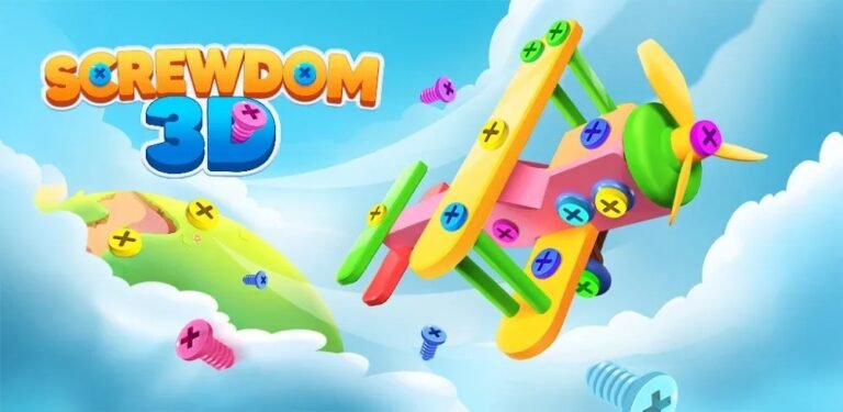 برغي 3D Mod APK 4.5.0 (القائمة/المشتريات المجانية/الفوز التلقائي)