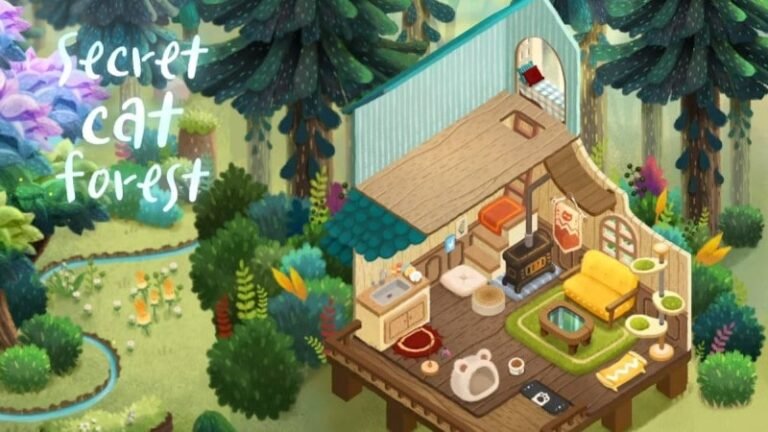 تنزيل Secret Cat Forest Mod APK 2.0.31 (خشب غير محدود)