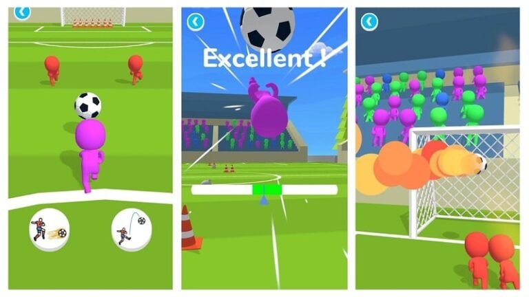 قم بتنزيل Soccer Runner Mod APK 0.4.9 (القائمة/الكرات/الجلد غير المؤمن)