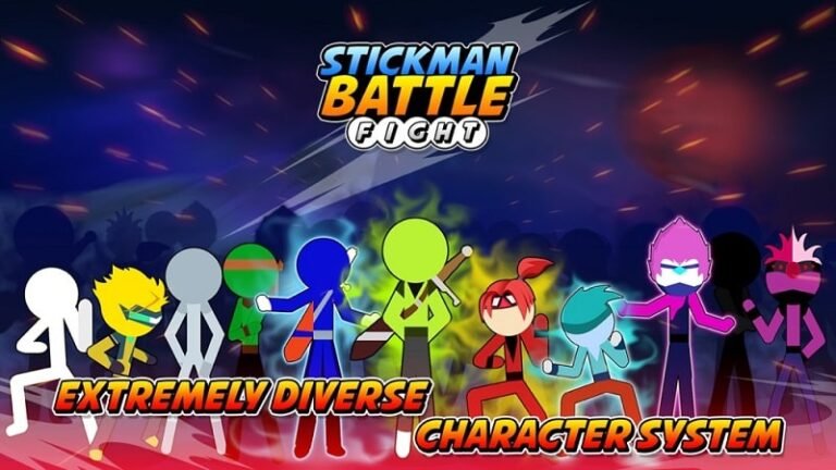 Stickman Battle Fight Mod APK 6.0 (أموال غير محدودة ، ترقيات)