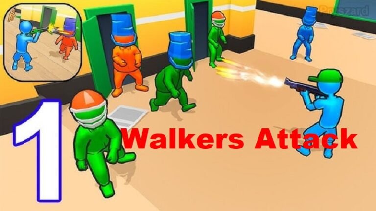 Walkers Attack Mod APK 1.15.2 (MENA/GOD MODE/DRAWIC BOOST)