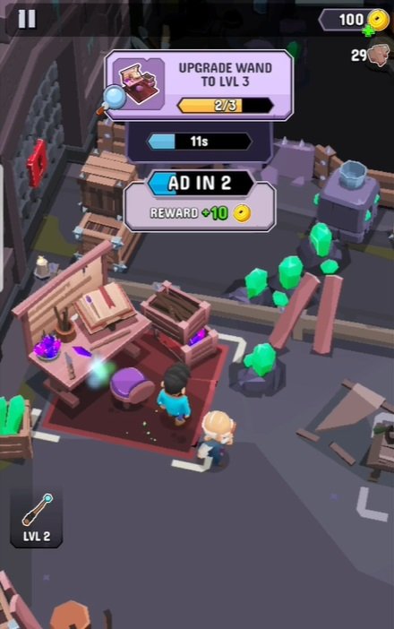 أكمل المهام المخصصة في Wizario Mod APK