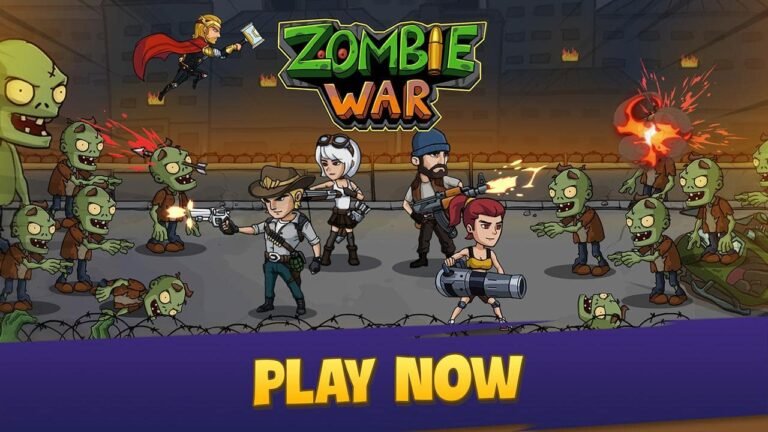 قم بتنزيل Zombie War Mod APK 328 (أموال غير محدودة)