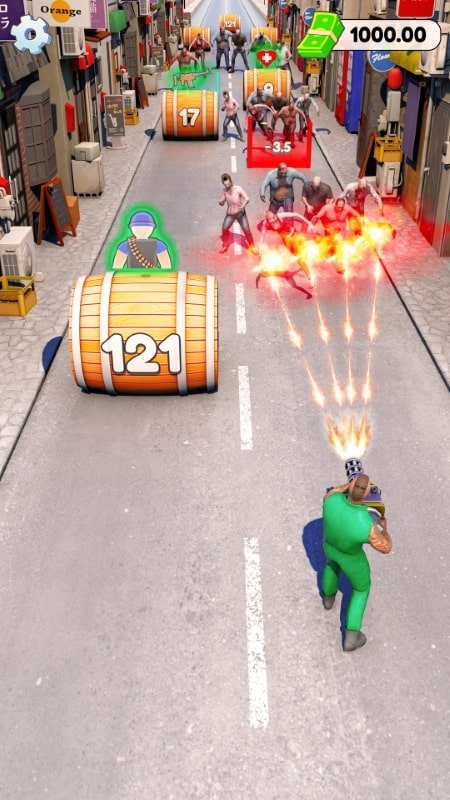 آخر موقف البقاء على قيد الحياة Z Shooter APK Mod