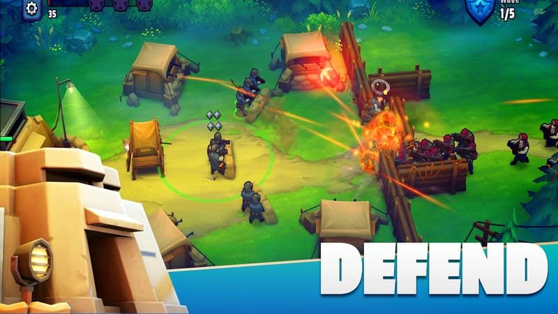 البنادق Up Mod Android