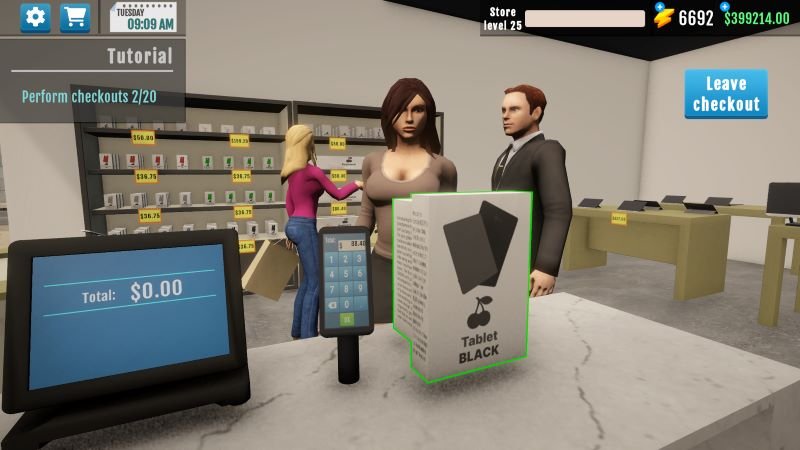 محاكاة متجر الإلكترونيات 3D Mod