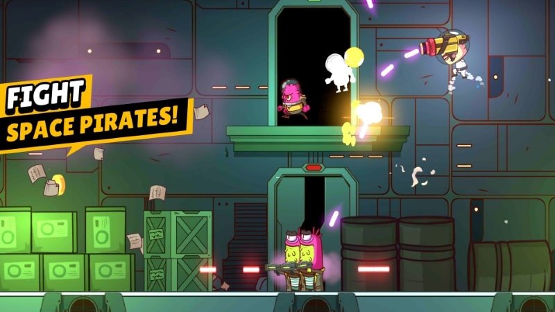 فرقة الفضاء البقاء على قيد الحياة apk mod