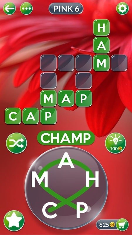 Wordscapes في Bloom Mod Android
